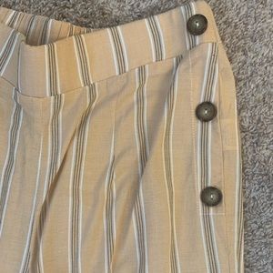 Long striped pants